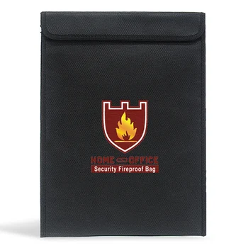 

Organizer Document Bag Pouch Case Fireproof Waterproof Silicone coated