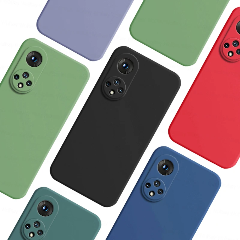 Для Huawei Nova 9 чехол 8 5 4 7 6 SE 8i 7i 5i 5T противоударный мягкий ТПУ жидкий силиконовый для