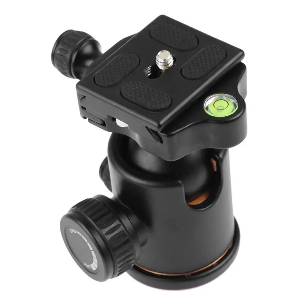 VD-02 Tripod Ball Head 360 Degree Rotating Panoramic Ballhead for Monopod Tripod DSLR Camera Aluminum Alloy VD-02 Tripod Ball Head 360 Degree Rotating Panoramic Ballhead for Monopod Tripod DSLR Camera Aluminum Alloy