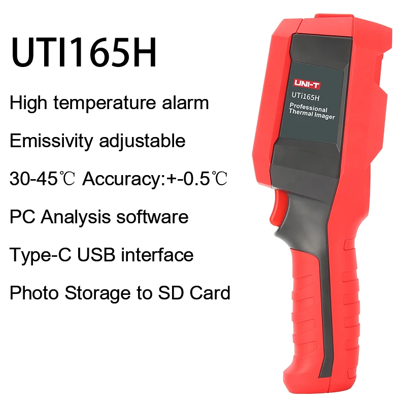 UNI T Инфракрасный Тепловизор HD температурный прибор тепловизионная камера UTi165K