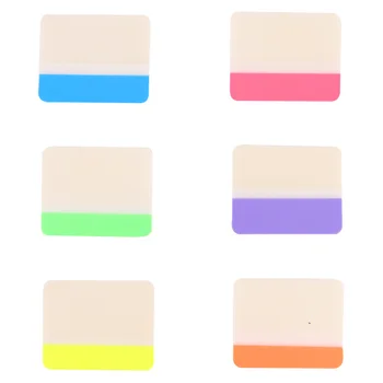

4pcs Colorful Sticky Notes Index Sticker Sticky Labels for Students School