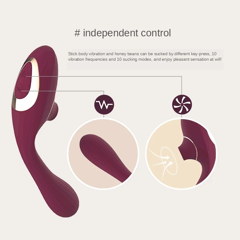 Clitoris Sucking Vibrator Vagina Suction Device G-spot Vibrator Female Masturbation Device Appeal Sex Products -40