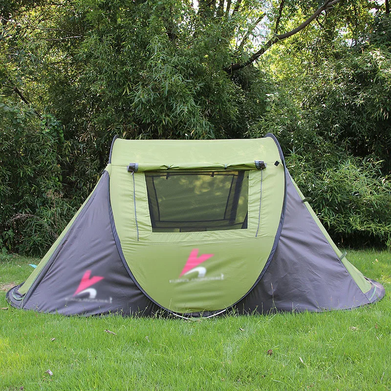 Автоматическая палатка с защитой от ультрафиолета, походная палатка, Мгновенный Всплывающий пляжный тент, легкий солнцезащитный тент, палатка для 4 человек