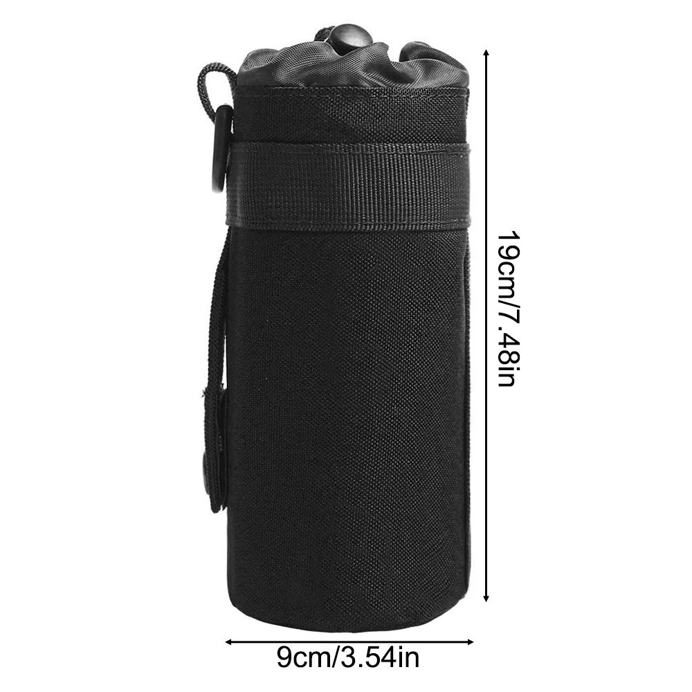  Tactical Water Bottle Bag Molle System Kettle Pouch Holder Hunting Camping Cycling Bottle Bag Draws - 32806306900
