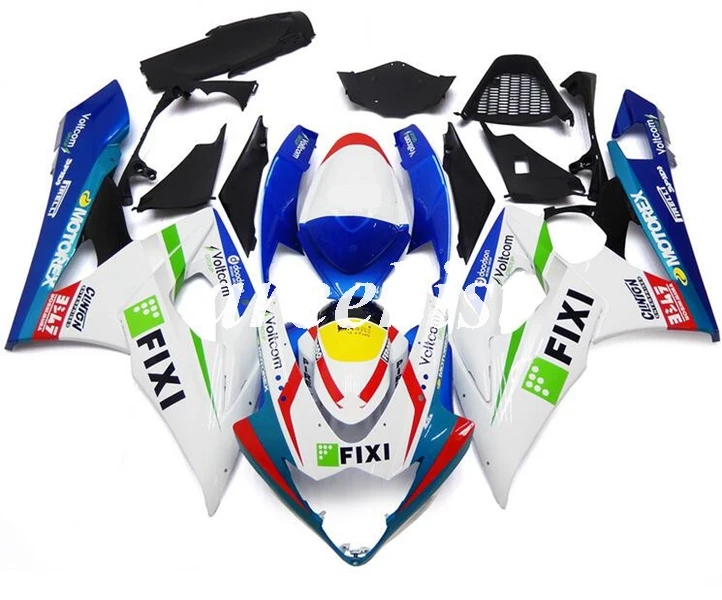 4 подарки литья под давлением ABS Полный мотоцикл обтекатели комплект для GSXR1000 GSXR-1000 K5 05 06 2005 2006 тела набор Movistar