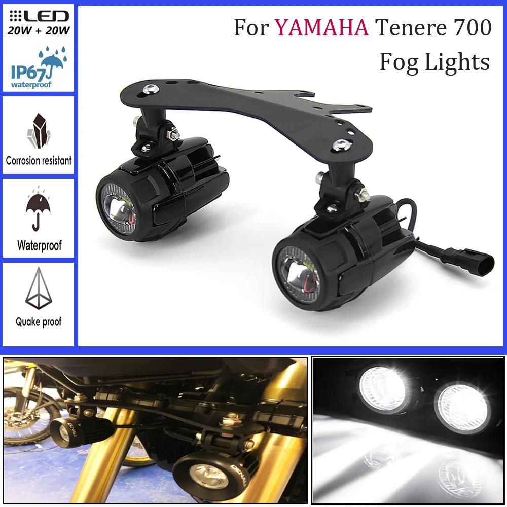 201920202021MotorcycleFogLightsAuxiliaryLightBracketDriving