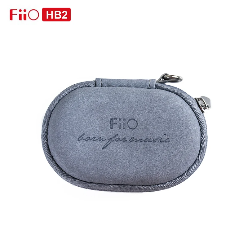 Кожаный защитный чехол для наушников FiiO HB2 дорожный портативный мини-чехол
