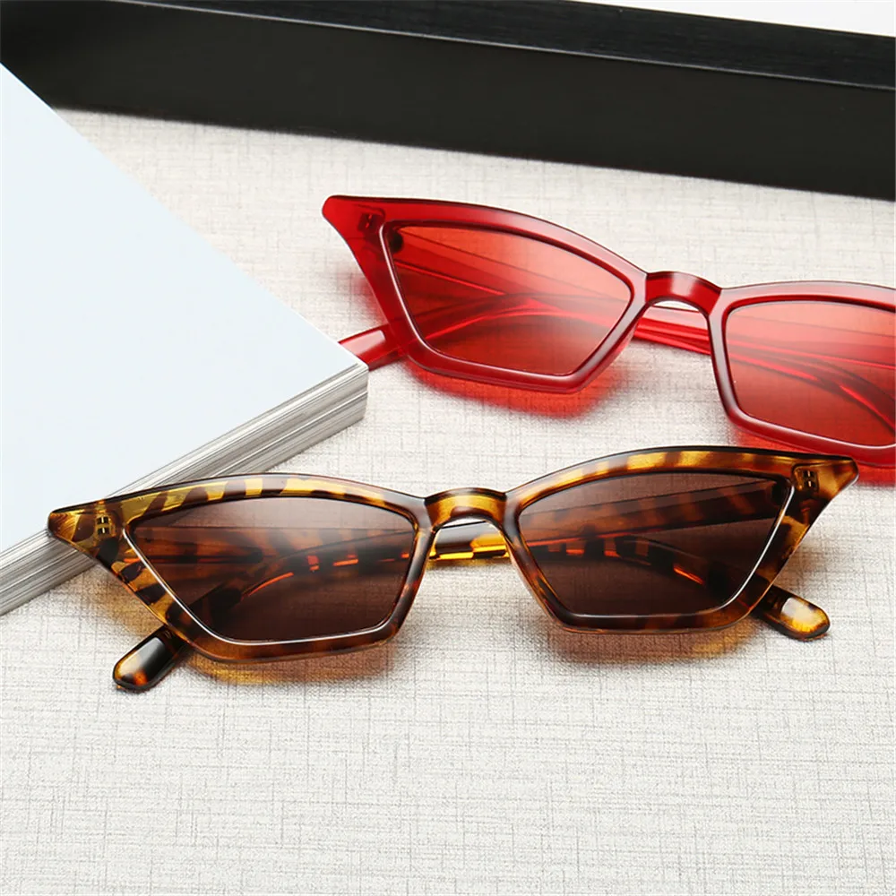 Sexy  Fashion Sunglasses Vintage Cat Eye Sun Glasses Small Frame UV400 Sun Shades Trendy Punk Streetwear Eyewear best sunglasses for women