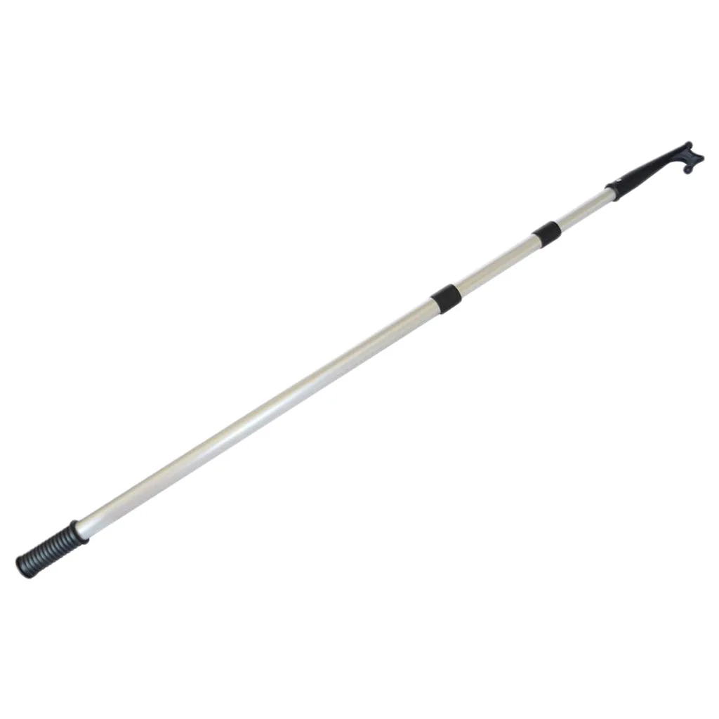 Marine Aluminum Telescopic .3-section Boat Hook 3.5-Feet to 7.6-Feet Long