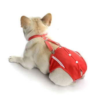 

French Bulldog Terrier Pet Shorts For Puppy New Dots Fashion Pants Small Animals Chihuahua Yorkshire Red Cotton Cat Dog Goods