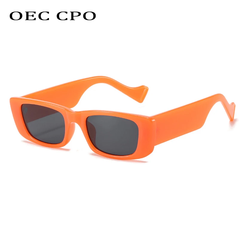 Oec Cpo Vintage Square Sunglasses Women Retro Small Rectangle Sun Glasses  Female Sexy Orange Eyewear For Men Lunette De Soleil - Sunglasses -  AliExpress