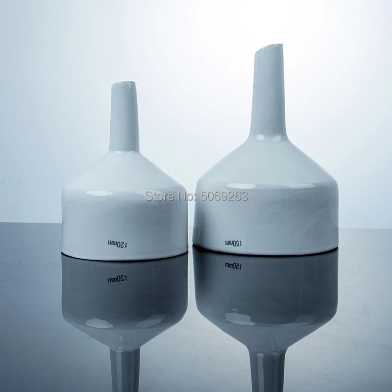 1PC 40mm to 150mm Porcelain Buchner funnel Chemistry Laboratory Filtration Filter Kit Tools Porous Funnel
