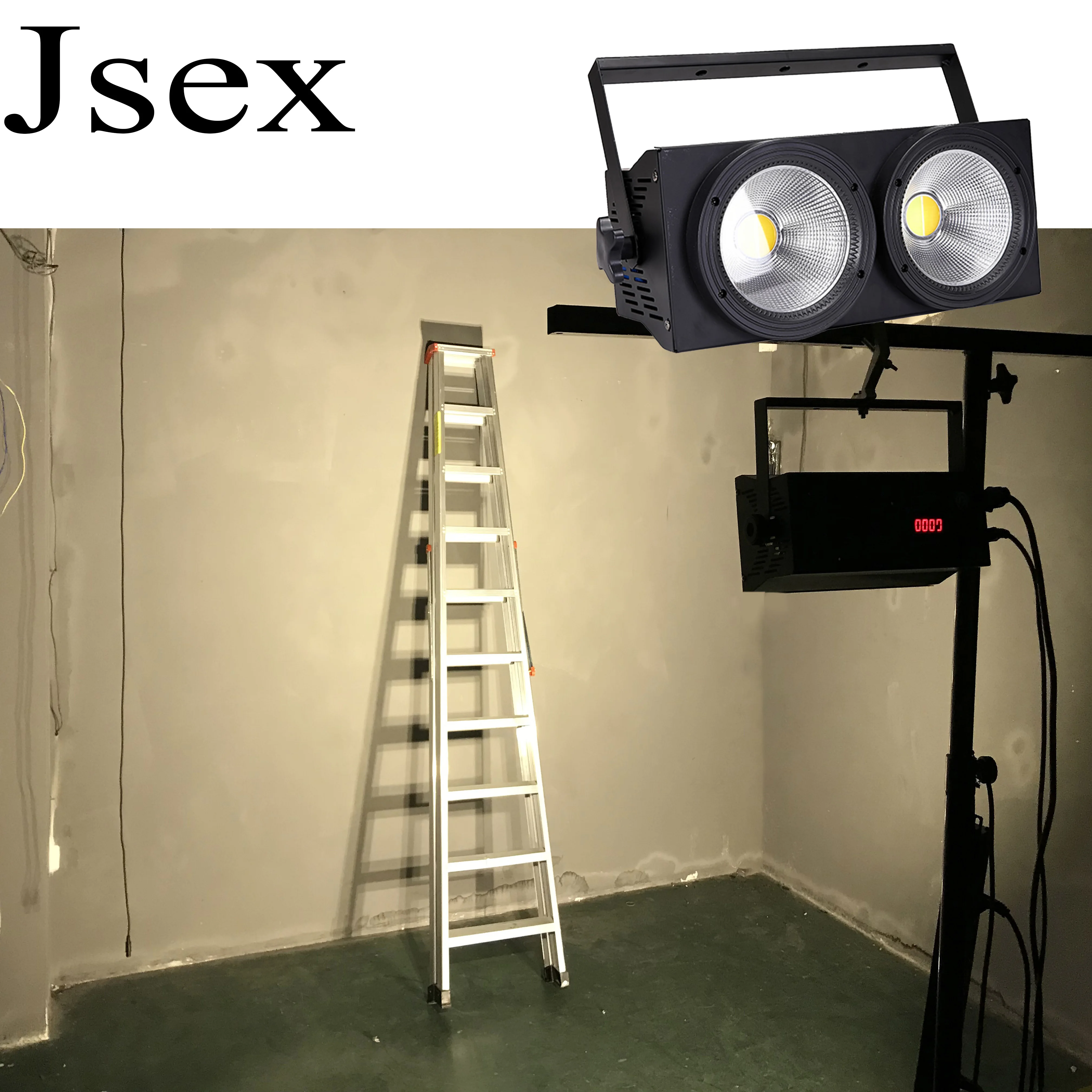 Испания двухстворчатый светодиодный светильник COB 2X100W дополнительный DMX512