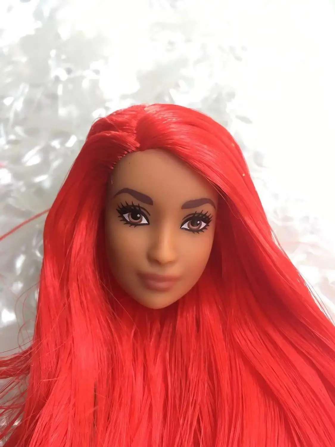 

New Arrival Doll Toy Head Rare Collection Princess Doll Head Girl Dressing DIY Toy Parts DIY Toy Children Birthday Gifts