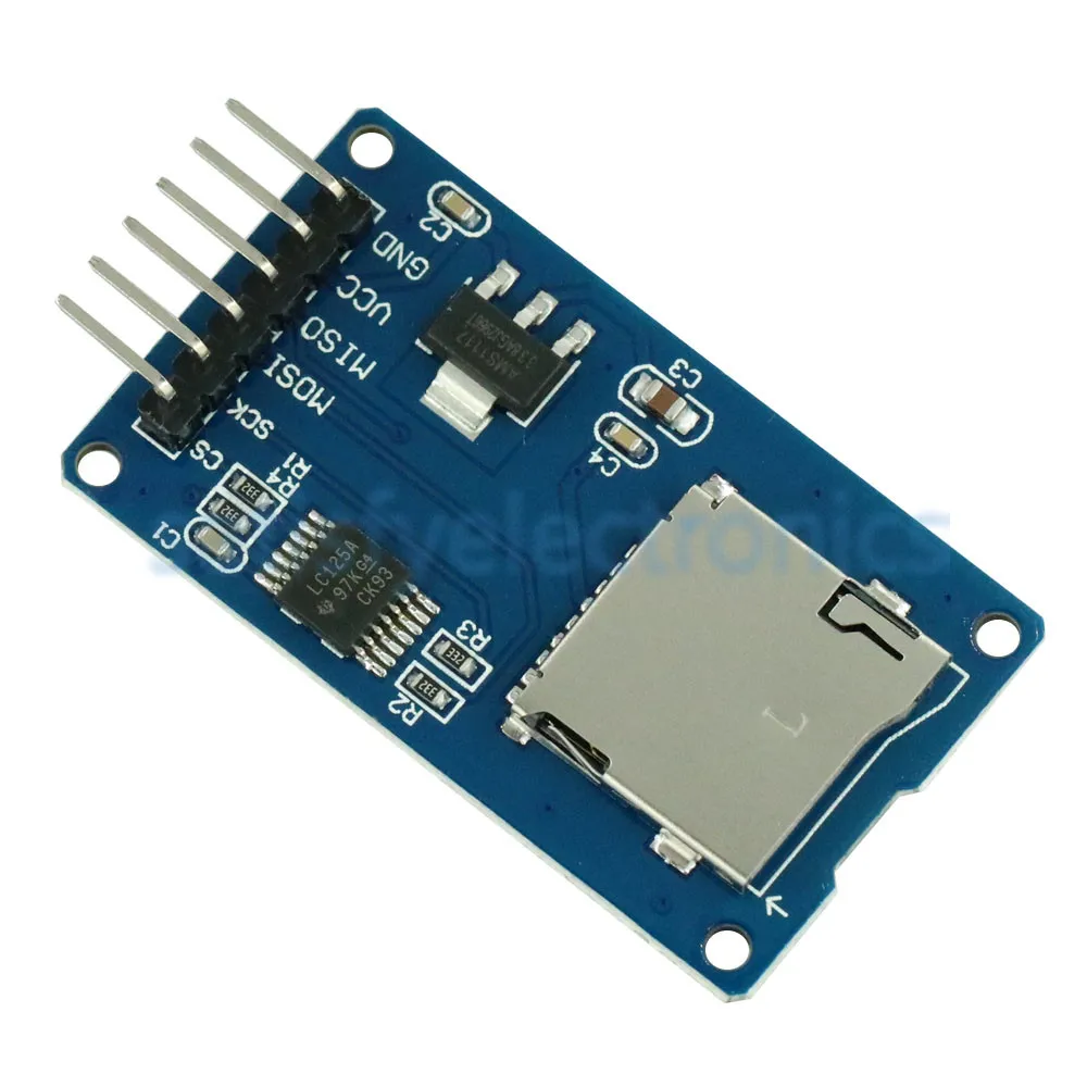 Плата для хранения Micro SD Mciro SD TF карта адаптер модуль расширения щит памяти SPI интерфейсы для Arduino AVR микроконтроллер