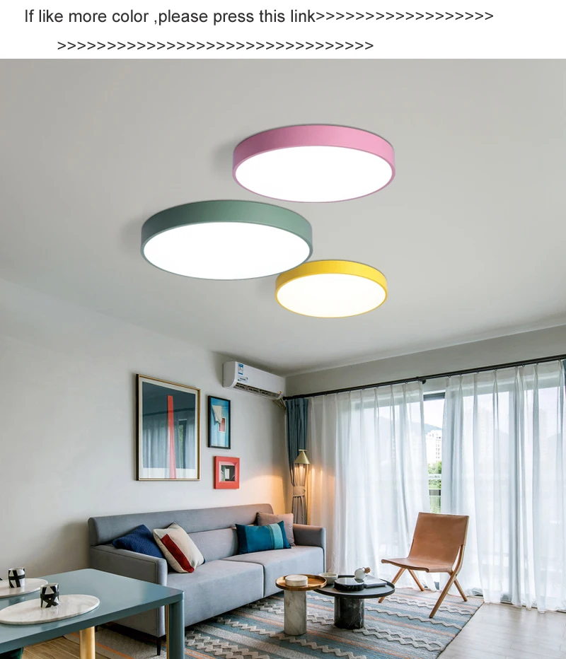 Светодиодный потолочный светильник с поверхностным креплением, современный светильник для гостиной, потолочный светильник для спальни, светильник для балкона светильник потолочный лампа подсветка для кухни лофт дек