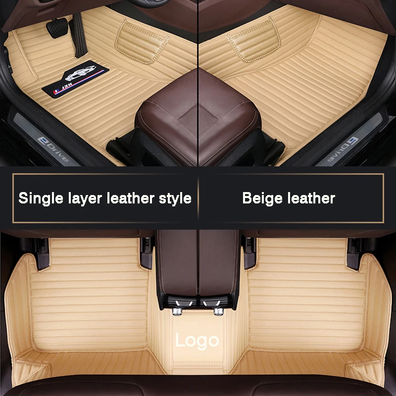 

HLFNTF Full surround car floor mat for bmw f10 f20 x5 e70 e46 e53 x4 f11 x3 e83 x1 f48 e90 x6 e71 f34 e70 e30 car accessories