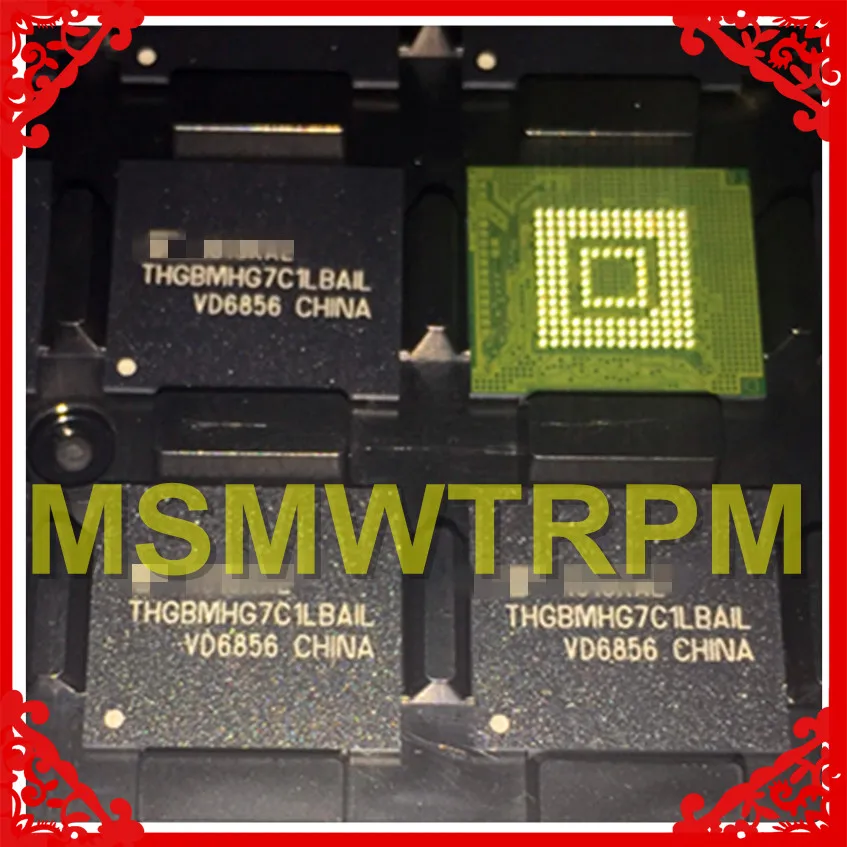 

THGBMHG7C1LBAIL BGA153Ball EMMC5.1 5.1 16GB Mobilephone Memory New original and Second-hand Soldered Balls Tested OK