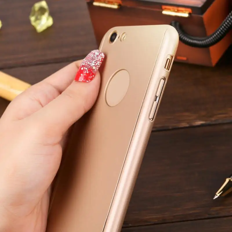 Для Apple IPhone 5 6 Se 7 8X11 360 градусов защитный чехол для Iphone ударопрочный Простой Модный чехол