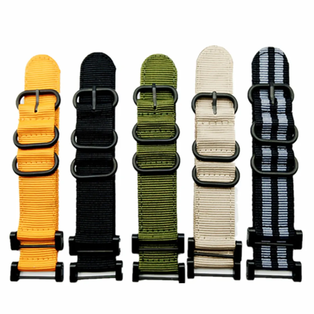 

Watch Band Strap Nylon Zulu Watchband 24MM +1 set Adapters +Tools 5 Color Quick Drying For Suunto Core Series Traverse