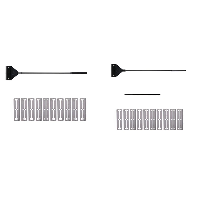 Algae Razor Scraper Blade Multi-Tool Cleaner Kit Cleaning Tool For Aquarium Fish Reef Plant Glass Tank | Дом и сад