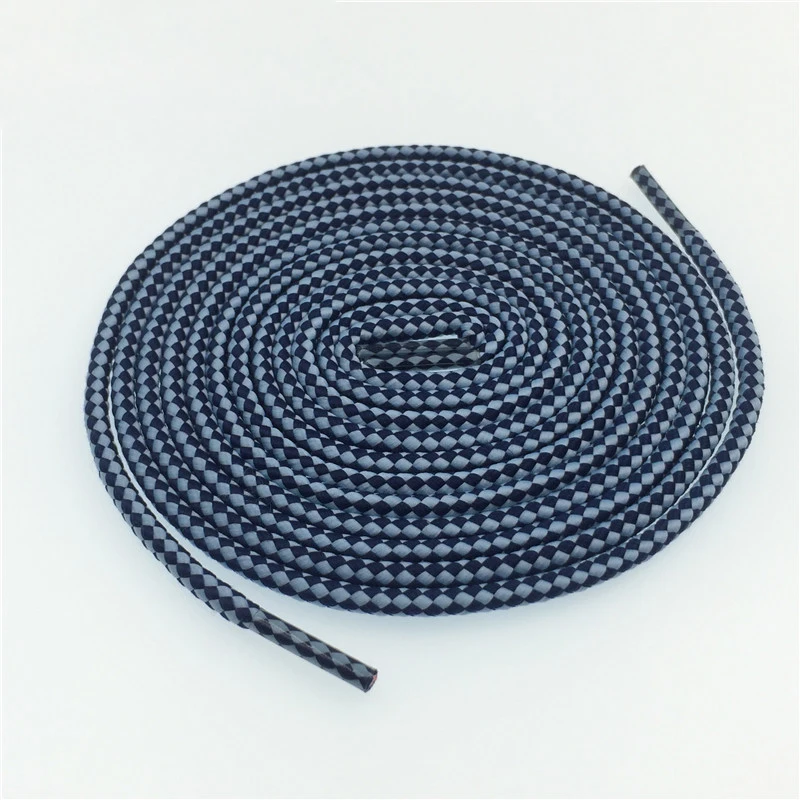 

Coolstring Fashion Personality Sports Shoe Laces Round Rope Two Color Mixed Polyester Shoelaces Support Customized Color