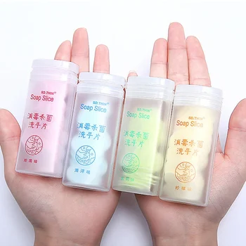 

50/100PCS Travel Soap Paper Washing Hand Bath Clean Disposable Soap Paper Portable Mini Child Hand Washing Soap Paper
