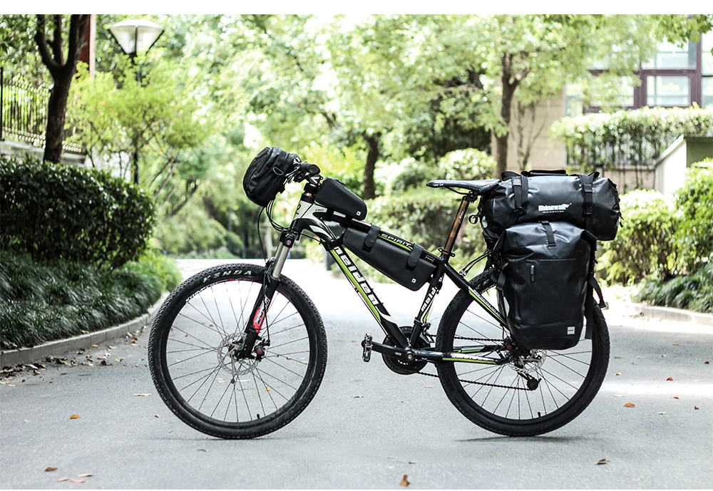 Clearance Rhinowal Full Waterproof Bicycle Luggage Bags Multi Travel Bag Road Bike Rear Rack Trunk Cycling Saddle Storage Pannier 20L 27L 20 Clearance Rhinowal Full Waterproof Bicycle Luggage Bags Multi Travel Bag Road Bike Rear Rack Trunk Cycling Saddle Storage Pannier 20L 27L 20