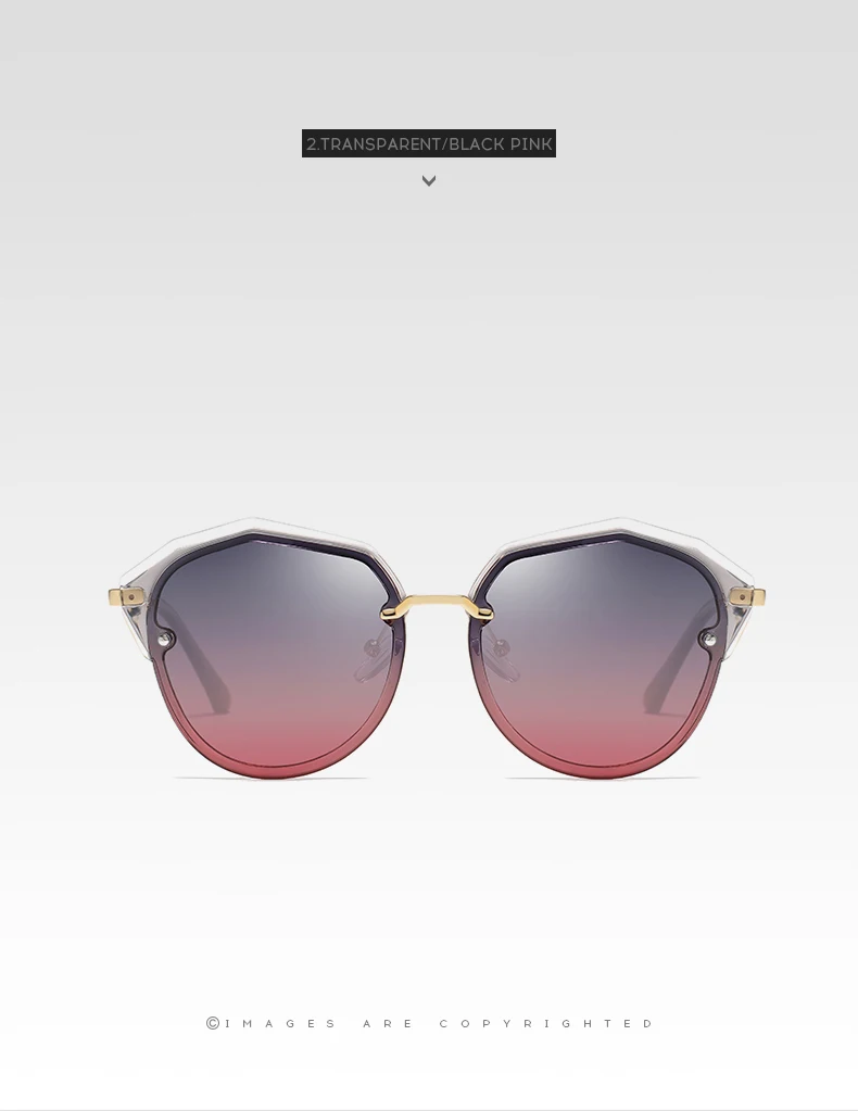 luxury Women Sunglasses Polarized Fashion Ladies Eyeglasses Retro Oculos De Sol Gafas UV400 No.201993