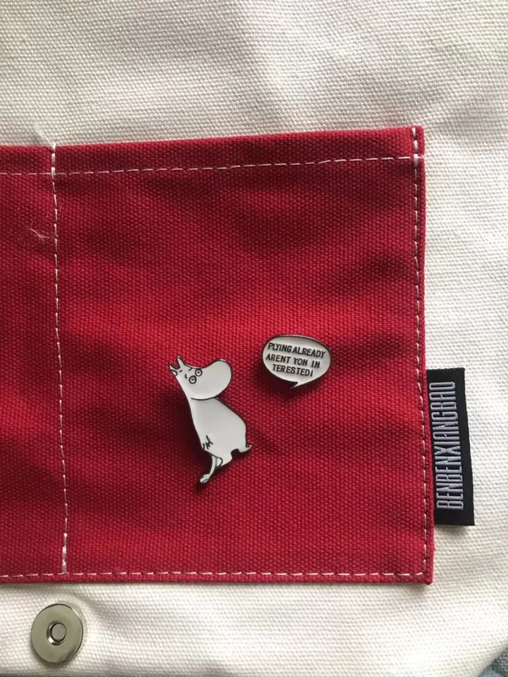Moomin/Сумки-холсты Changeabl сумка на одно плечо, Корейская версия многоцелевого Студенческая сумка вместительные, для отдыха Сумки-холсты