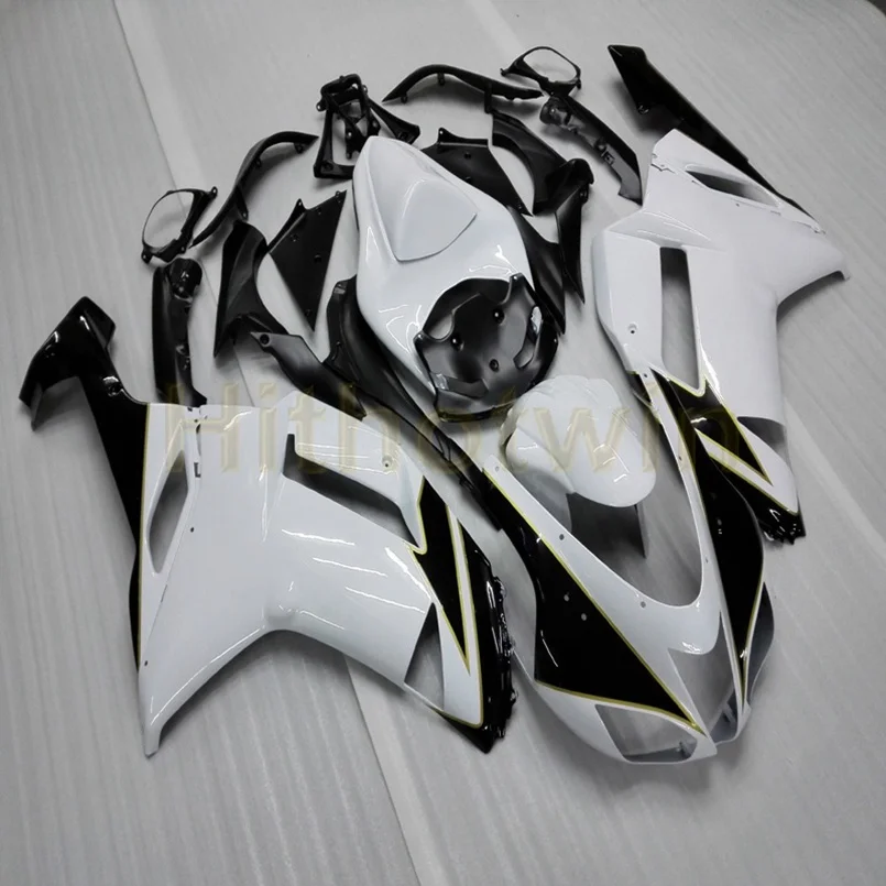 Пользовательский капот мотоцикла для ZX-6R 2007-2008 моторные Обтекатели литья под давлением зеленый
