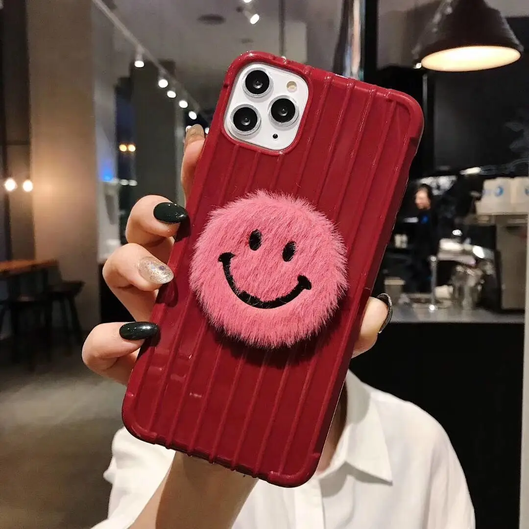 Onevan роскошный эстетический чехол для iPhone 7 8 6 S X XR XS 11 Pro max для samsung S8 S9 10 note 8 9 Аксессуары Чехол со смайликом
