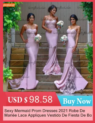 Pearl Pink Prom Dresses Long 2021 Vestido De Fiesta Largo O Neck Appliqued Crystal платье на выпускной A Line Women Party Dress Prom Dresses