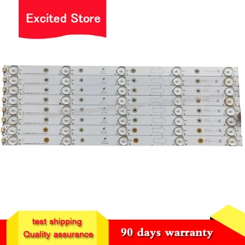 

8pcs/lot FOR LED40C720J 4C-LB400T-YH1/YH3 TCL 40F2370-6EA 6LED 40inch