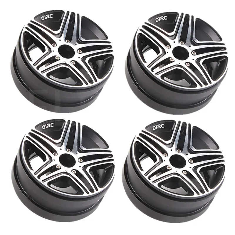 

4pcs D1RC 2.2 Inch Metal Wheel Rim Hub Simulation RC Crawler Car Hub for TRX4 Benz G500