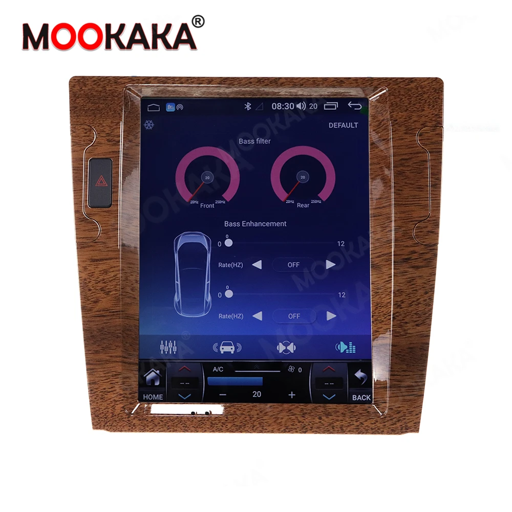 For Volkswagen Phaeton 2003-2013 12.1 Inch Android 10.0 4+64GB Tesla style Car GPS Navigation Multimedia Player Radio HD Carplay