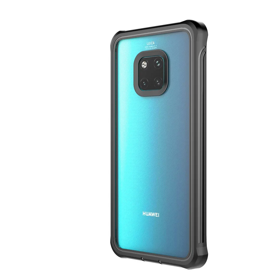 Противоударный чехол для huawei Коврики 20 Pro чехол Гибридный падение Защитная крышка для huawei Коврики 20 Водонепроницаемая конструкция 3 Слои корпус под плетенную сумку