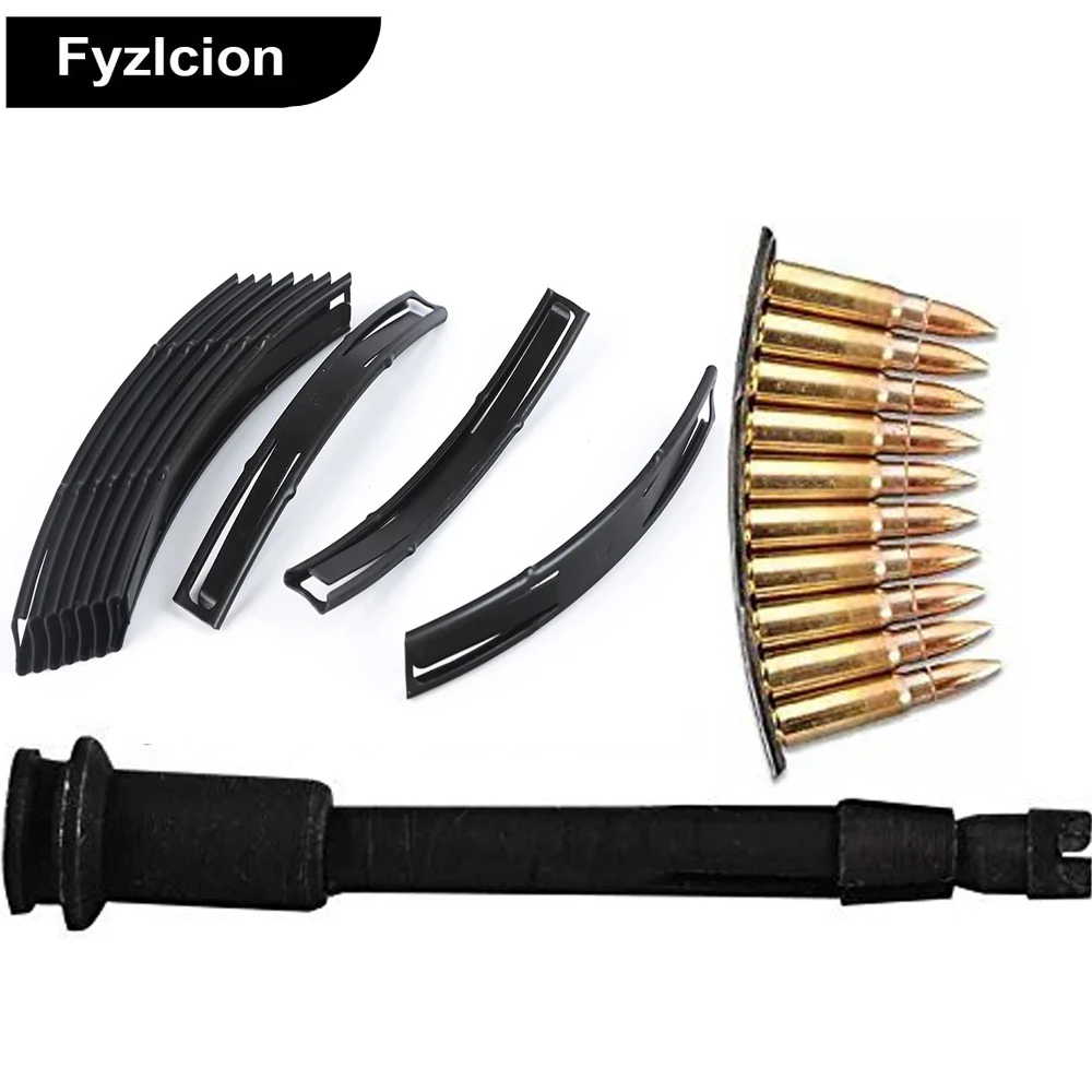 

Fyzlcion Hunting Tactical AK SKS Loader Steel Stripper 10 Pieces 10 Round 7.62x39 Steel Stripper Support wholesale
