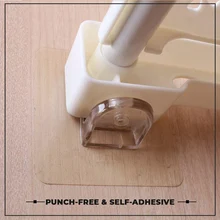 Wardrobe Partition Holder Punch-free Layered Partition Bracket Durable for Home JA55