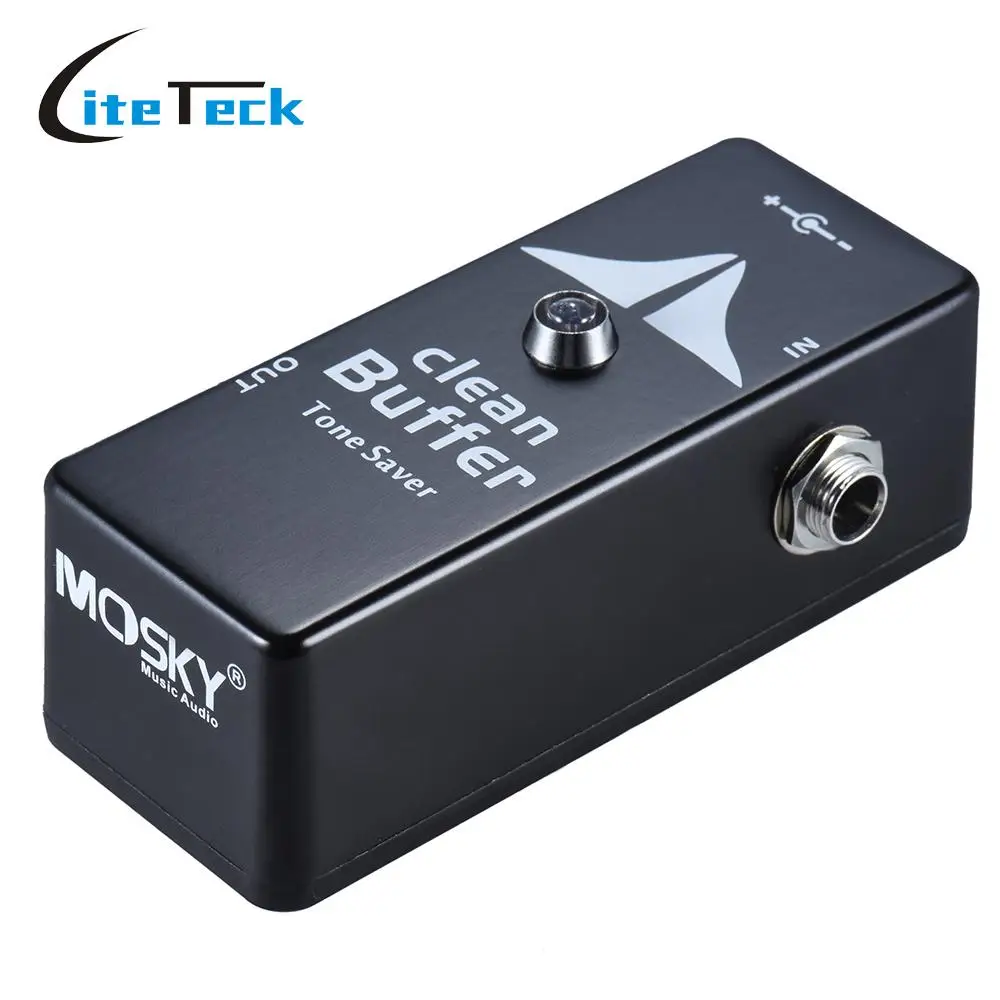 Фото MOSKY Mini Clean Buffer Guitar Effect Pedal Tone Saver корпус из цинкового и алюминиевого сплава MOSKY Mini Clean Buffer Guitar Effect Pedal Tone Saver корпус из цинкового и алюминиевого сплава