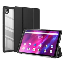 

For Lenovo Tab K10 Tablet Case Smart Sleep Wake Flip Sleeve Foldable Stand Holder Shockproof Transparent Protective Cover