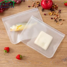 

Reusable Silicone Bags for Kitchen Storage Systems Devices for Fruits and Vegetables Zip Lock Bags Eco Friendly Food Container