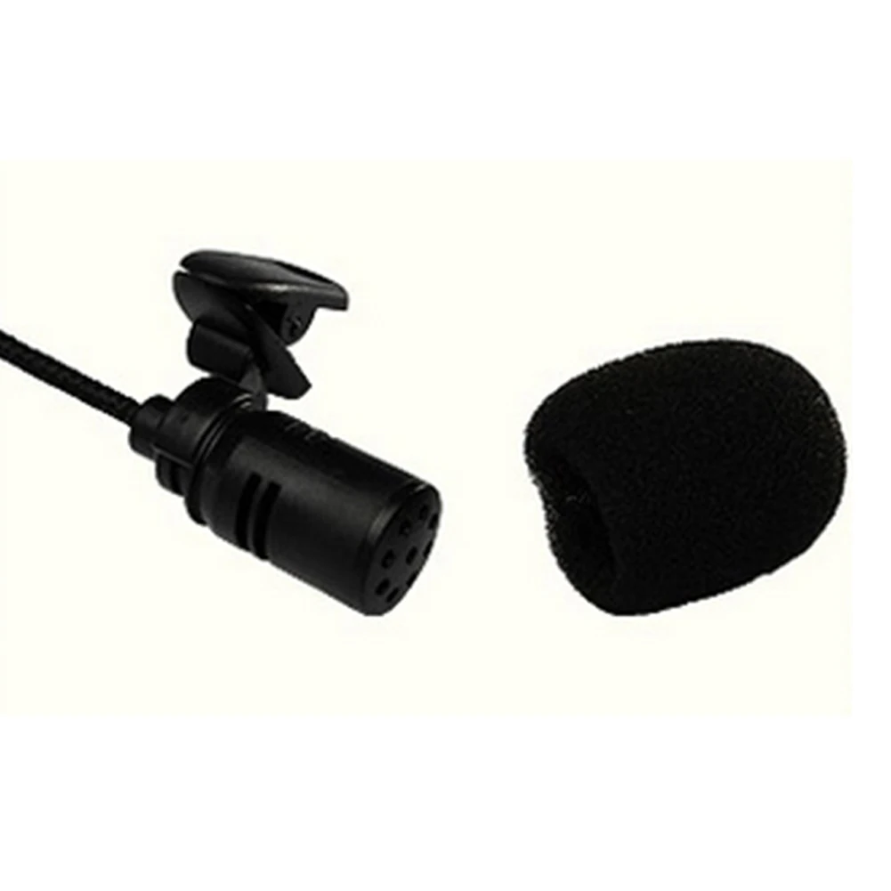Универсальный 3,5 мм студийный речевой микрофон клип на для обучения речи конференции руководство