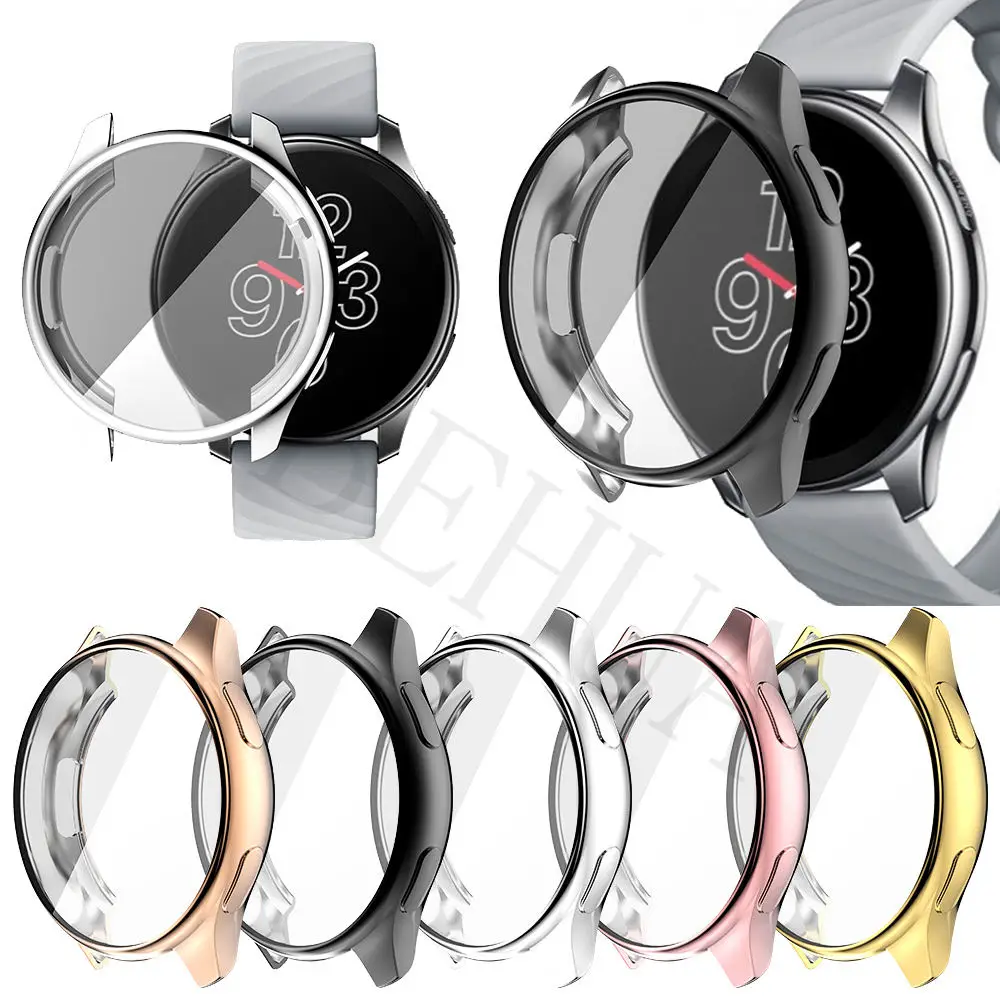 

Ультратонкий чехол из ТПУ для OnePlus Watch, прозрачная защита экрана, ударопрочный чехол