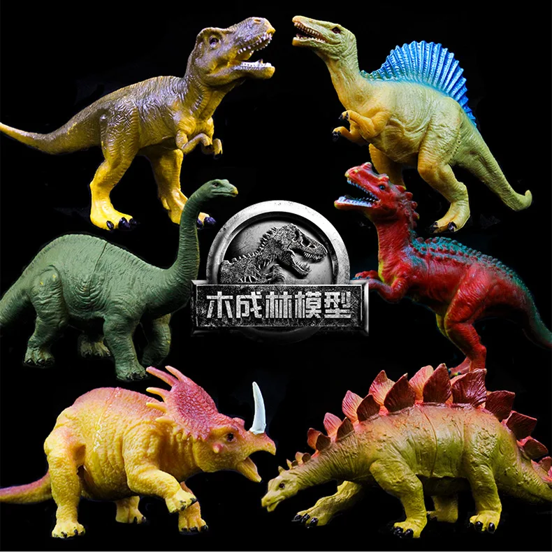Детская модель динозавр игрушка комбо T-Rex модель Динозавр яйцо модель игрушки животные мальчик подарок