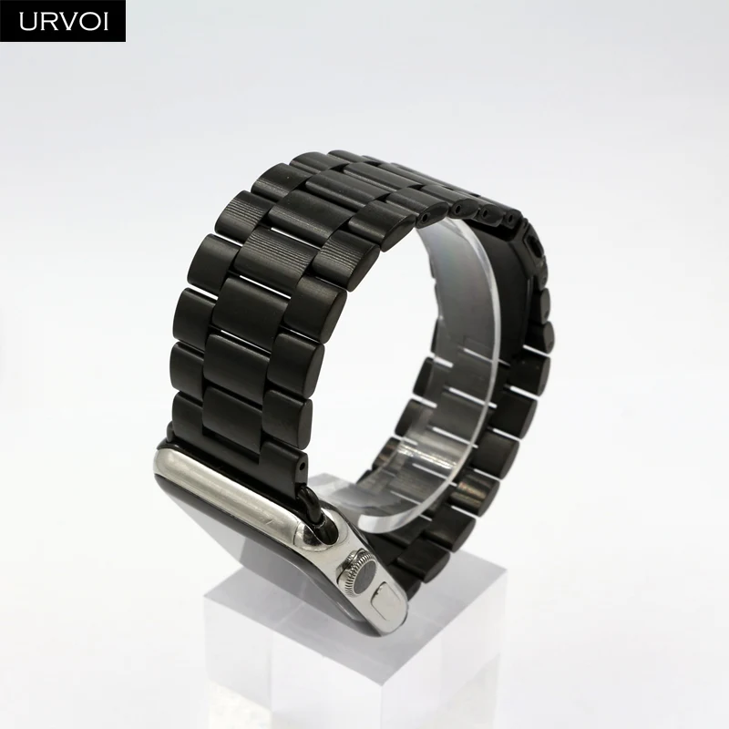 URVOI band для apple watch series 6 SE 5 4 3 2 link браслет iwatch ремешок из нержавеющей стали с