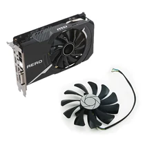 Nouveau Original pour MSI RX560 GTX1050 GTX1060 AERO ITX Vidéo ventilateur de carte Graphique HA9010H12SF Z DC12V 0.57A 3300 TR/MIN M560