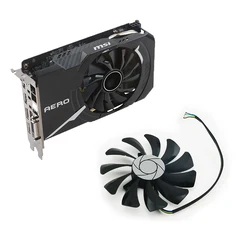 Nouveau Original pour MSI RX560 GTX1050 GTX1060 AERO ITX Vidéo ventilateur de carte Graphique HA9010H12SF Z DC12V 0.57A 3300 TR/MIN M560 