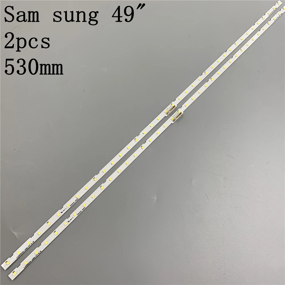 Светодиодная подсветка полосы 38LED для Samsung 49 &quotТВ UE49NU7140U UE49NU7100U AOT_49_NU7300_NU7100_2X38_6V |