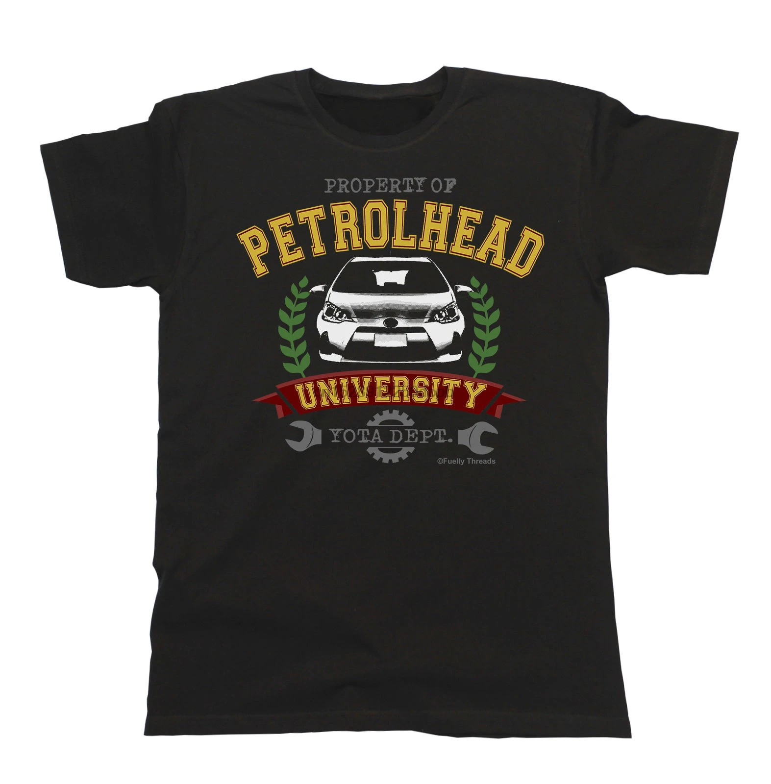 2019 New Fashion Cool Tee Shirt Mens Car T-Shirt Property of Petrolhead University Dept. Japanese car fans Prius Custom T-shirt | Мужская